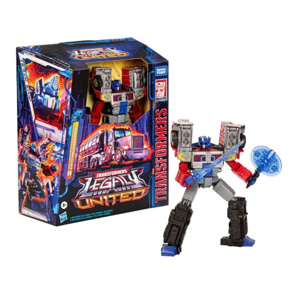 Transformers Generations Legacy United Leader Class Action Figure G2 Universe Laser Optimus Prime Hasbro Figure