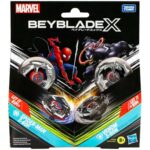 Beyblade X Marvel Multipack Spider-Man 3-60F vs Venom 3-80N