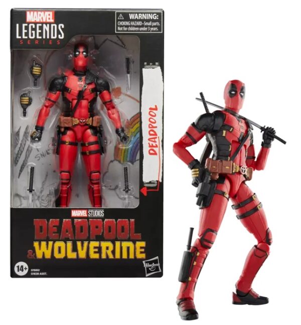 Marvel Deadpool & Wolverine Deadpool Legends Series Hasbro Figure