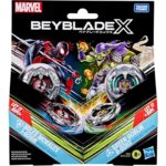Beyblade X Miles Morales 1-60GN & Green Goblin 9-80HT Pack