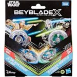 Beyblade X Obi-Wan Kenobi 4-60P General Grievous 3-80HN Multipack