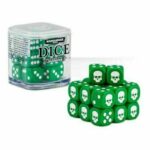 Warhammer 12mm Dice Set Green (65-36)