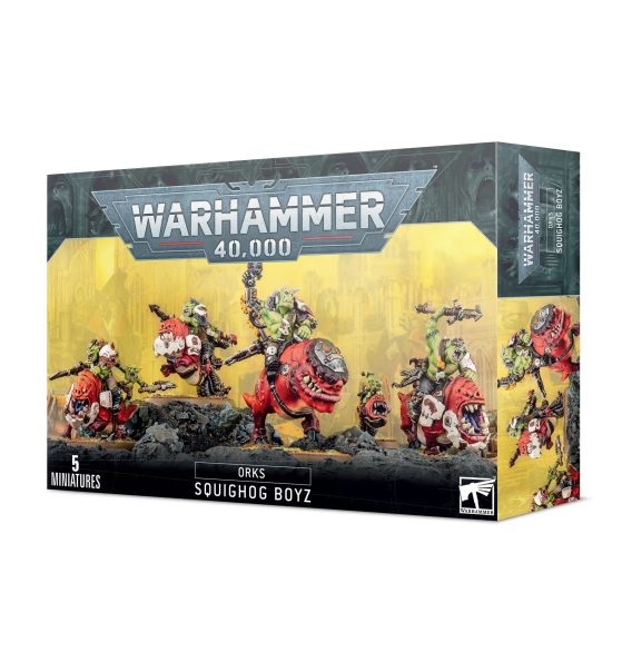 Warhammer 40,000 Orks Squighog Boyz (50-54)