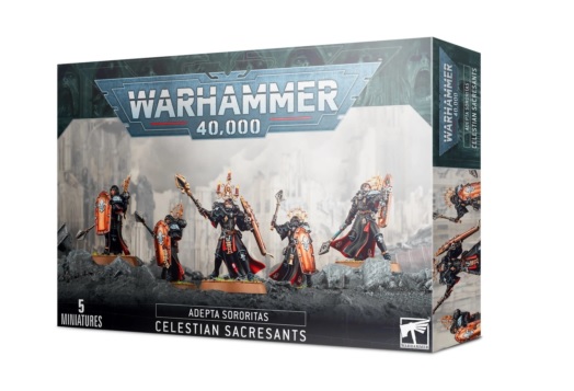 Warhammer 40,000 Adepta Sororitas Celestian Sacresants (52-35)