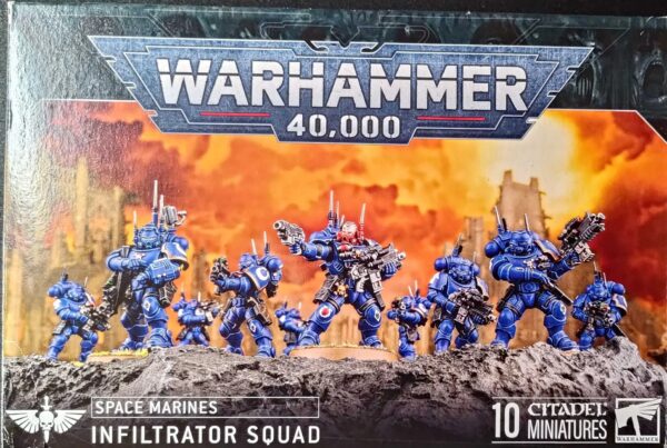 Warhammer 40,000 Space Marines Infiltrator Squad (48-97)