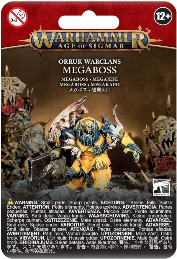 Warhammer Age Of Sigmar Orruk Warclans Orruk Megaboss (89-26)