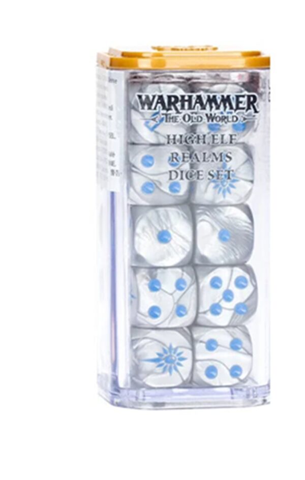 Warhammer The Old World High Elf Realms Dice (13-03)