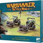 Warhammer The Old World Orc & Goblin Tribes Orc Boar Chariots (09-07)