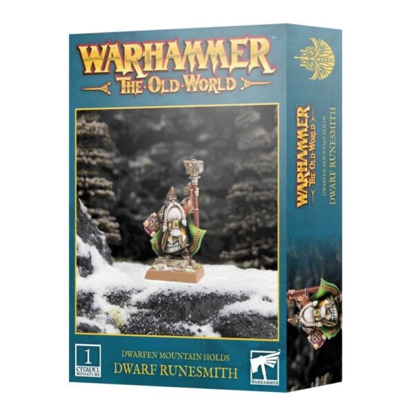 Warhammer The Old World Dwarfen Mountain Holds Dwarf Runesmith (10-06)