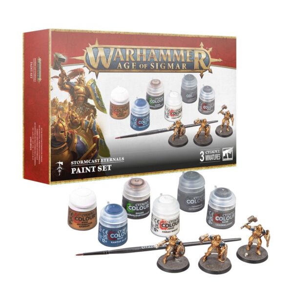Warhammer Age Of Sigmar Stormcast Eternals Paints Set (60-10)