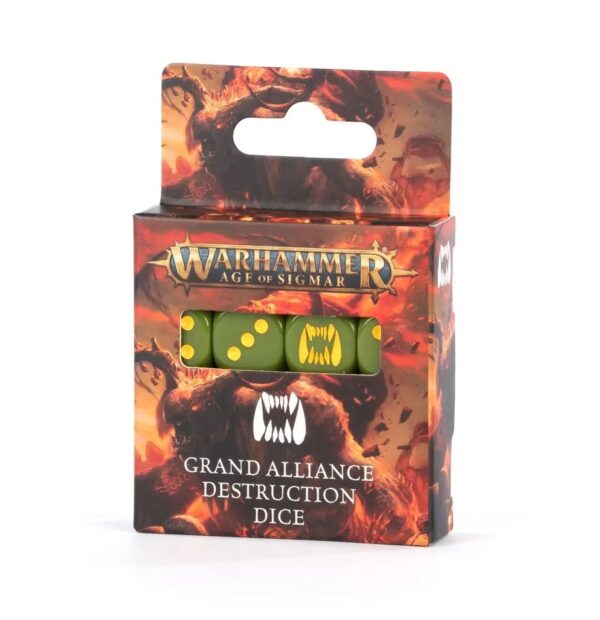 Warhammer Age Of Sigmar Grand Alliance Destruction Dice (80-23)