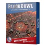 Blood Bowl Chaos Dwarf Team Pitch & Dugouts (202-46)