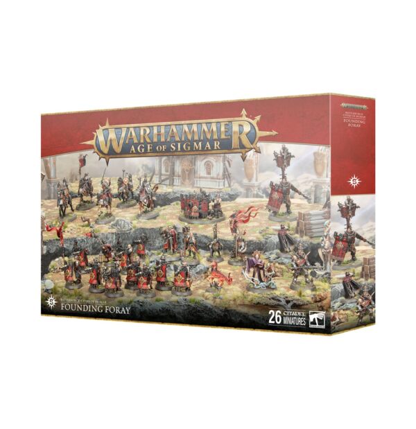 Warhammer Age Of Sigmar Cities Of Sigmar Battleforce Founding Foray (86-29)