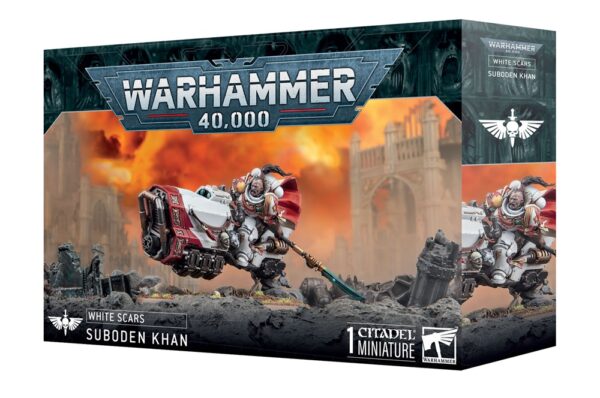 Warhammer 40,000 White Scars Suboden Khan (55-71)