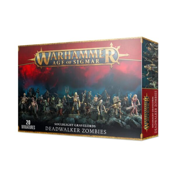 Warhammer Age Of Sigmar Soulblight Gravelords Deadwalker Zombies (91-07)