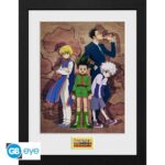 Hunter X Hunter Keyart Map Frame 30x40cm