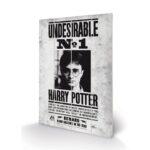 Harry Potter Undesirable N° 1 Printing On Wood 40x59cm
