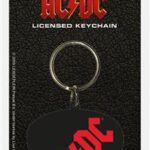 AC/DC Red Logo Keychain