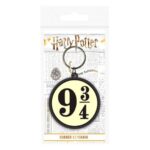 Harry Potter Platform 9 3/4 Rubber Keychain