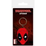 Marvel Deadpool Face Keychain