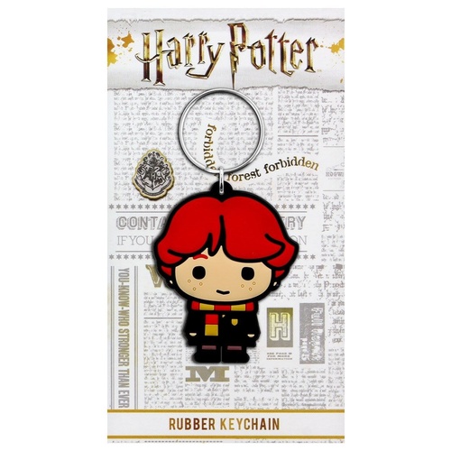 Harry Potter Ron Weasley Rubber Keychain