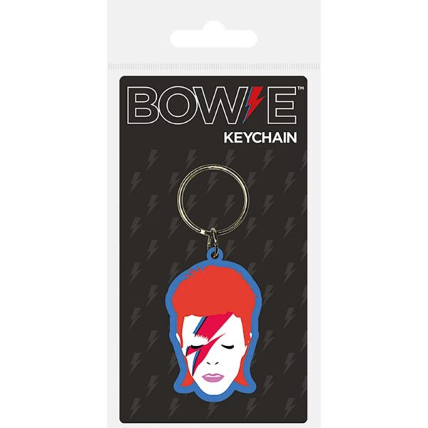 David Bowie Aladdin Sane Keychain