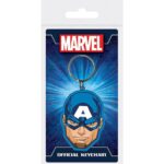 Marvel Captain America Face Keychain