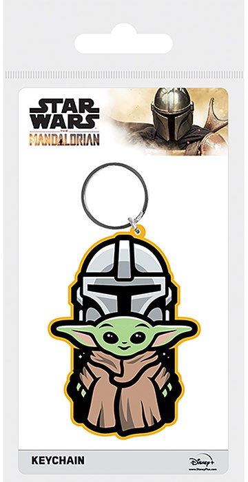 Star Wars The Mandalorian Child & Protector Keychain