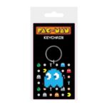 Pac-Man Blue Keychain
