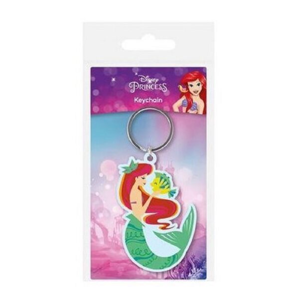 Disney The Little Mermaid Ariel & Flounder Keychain
