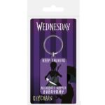 Wednesday Keep Talking Accidents Happen Everyday Keychain