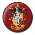 Harry Potter Gryffindor Crest Button Badge