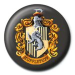 Harry Potter Hufflepuff Crest Button Badge