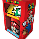 Super Mario Mug, Coaster & Keychain Gift Set