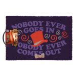 Willy Wonka Nobody Ever Goes In Doormat 40x60cm