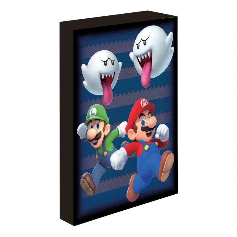 pos-5050574047531-bad7e7053ab1fb1e222d0dcd28dfa18a.jpg Super Mario Light Up Canvas - Image 1