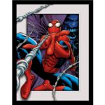 Marvel Spider-Man Swinging Collector Print 30x40cm