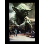 Star Wars Yoda Key Art Collector Print 30x40cm