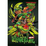 Teenage Mutant Ninja Turtles Mutant Mayhem Defenders of New York Poster 61x91 cm