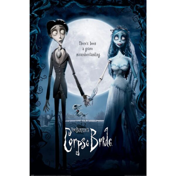 The Corpse Bride Emily & Victor Poster 61x92cm