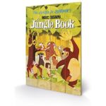 Disney The Jungle Book Jungle Is Jumpin Print On Wood 40x59cm