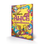 Disney Alice In Wonderland Print On Wood 40x59cm
