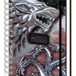 Game Of Thrones Stark & Targaryen Notebook A5