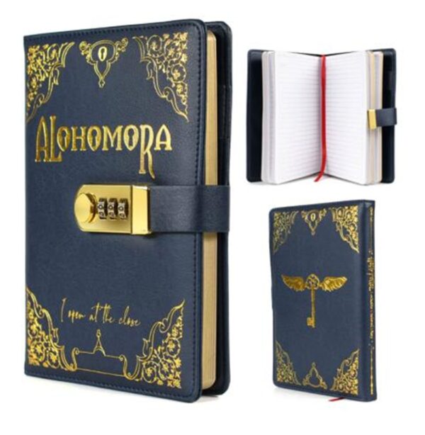 Harry Potter Alohomora A5 Lockable Diary