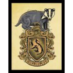 Harry Potter Hufflepuff Crest Collector Print 30x40cm
