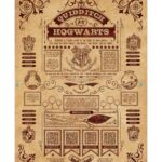 Harry Potter Quidditch At Hogwarts Wood Print 20x29.5cm
