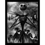 Disney Nightmare Before Christmas Jack Storm Collector Print 32x42cm