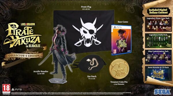 PS5 Like A Dragon: Pirate Yakuza In Hawaii Collector’s Edition