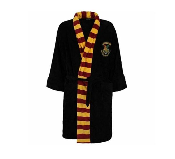 Harry Potter Hogwarts Bathrobe Mens One Size