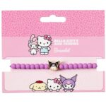 Kuromi Purple Bead Bracelet